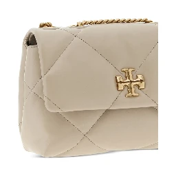 Kira diamond-quilted convertible shoulder bag