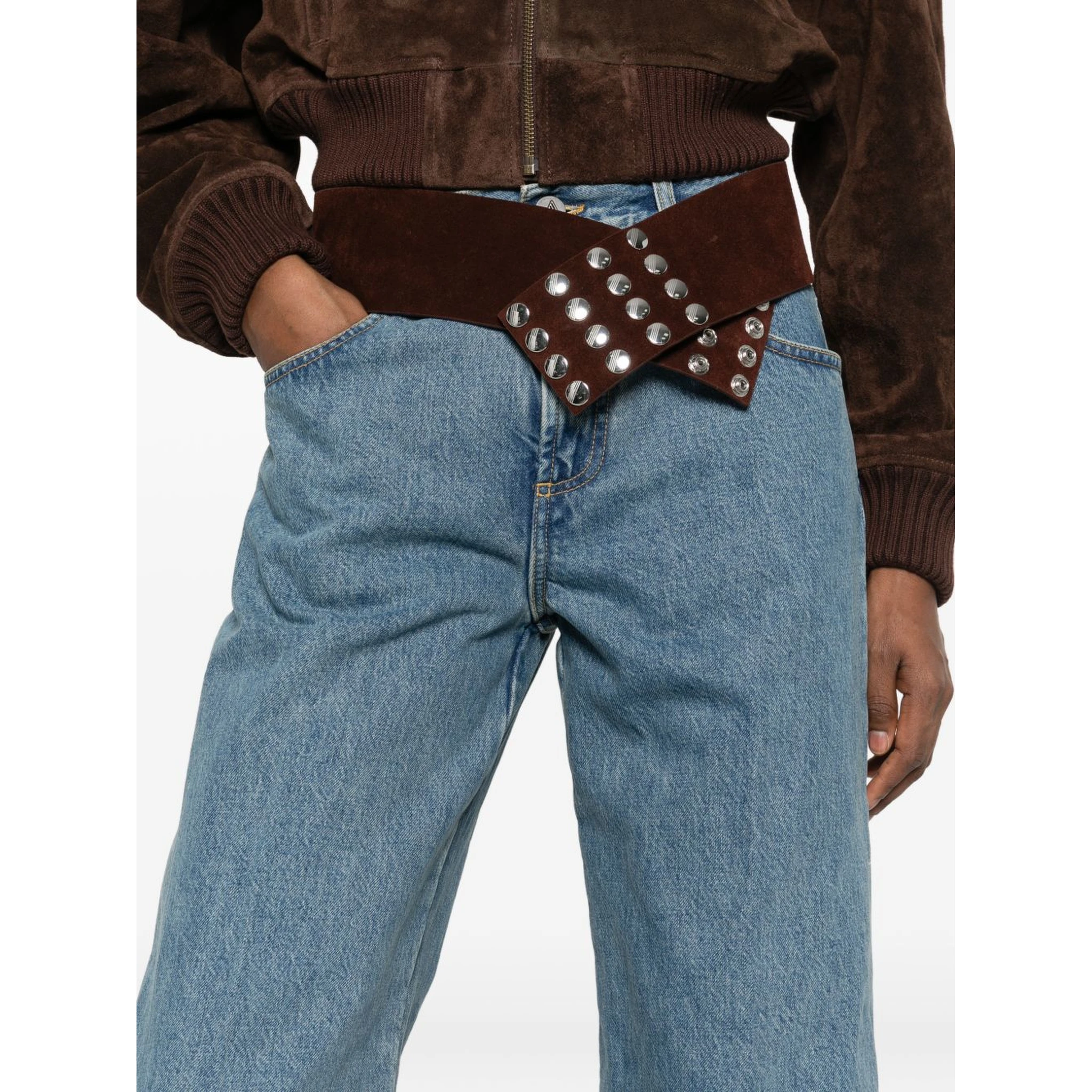 The Attico Jeans Blue