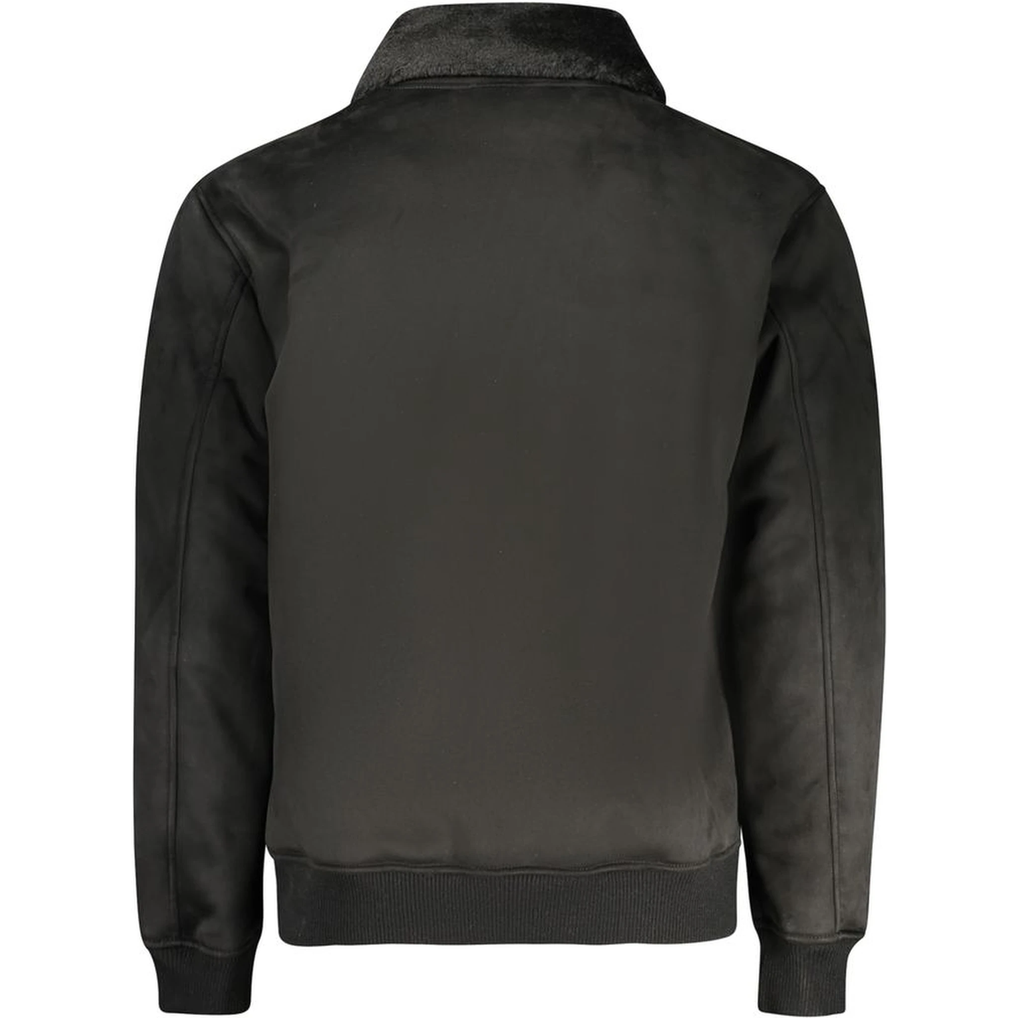 Nero Poliuretano Men Jacket