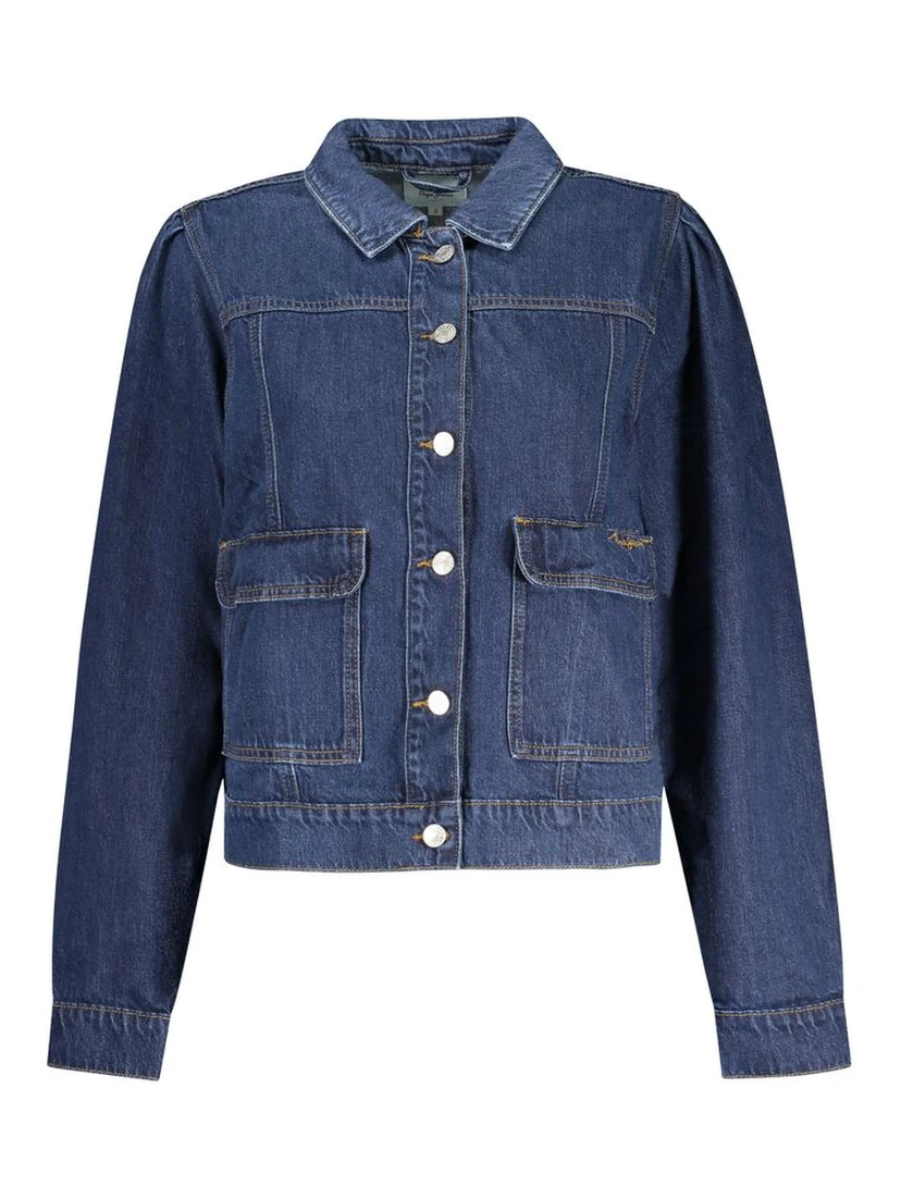 Blu Cotton Women Jacket
