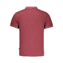 Red Cotton Polo Shirt