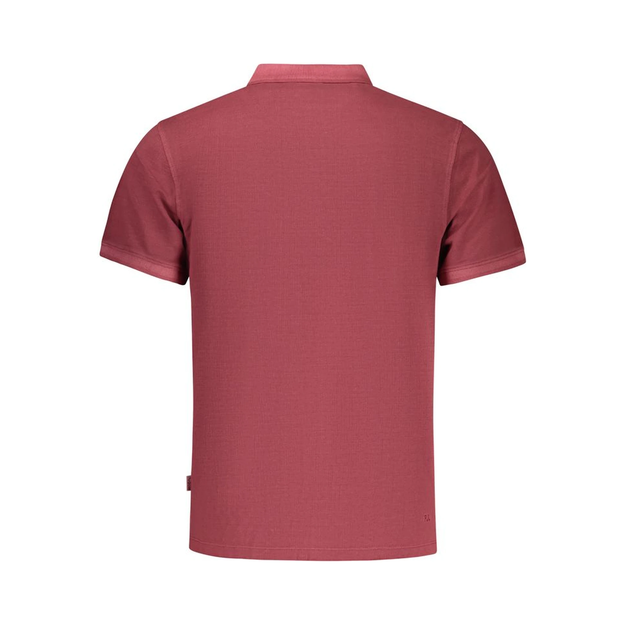 Red Cotton Polo Shirt