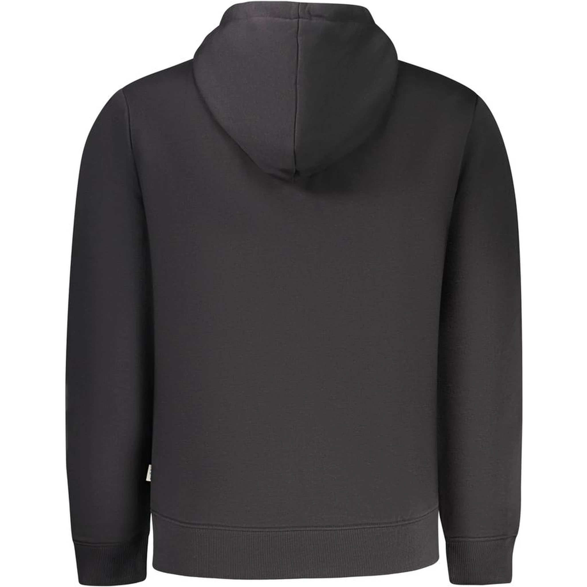 Black Cotton Men's Sweatshirt