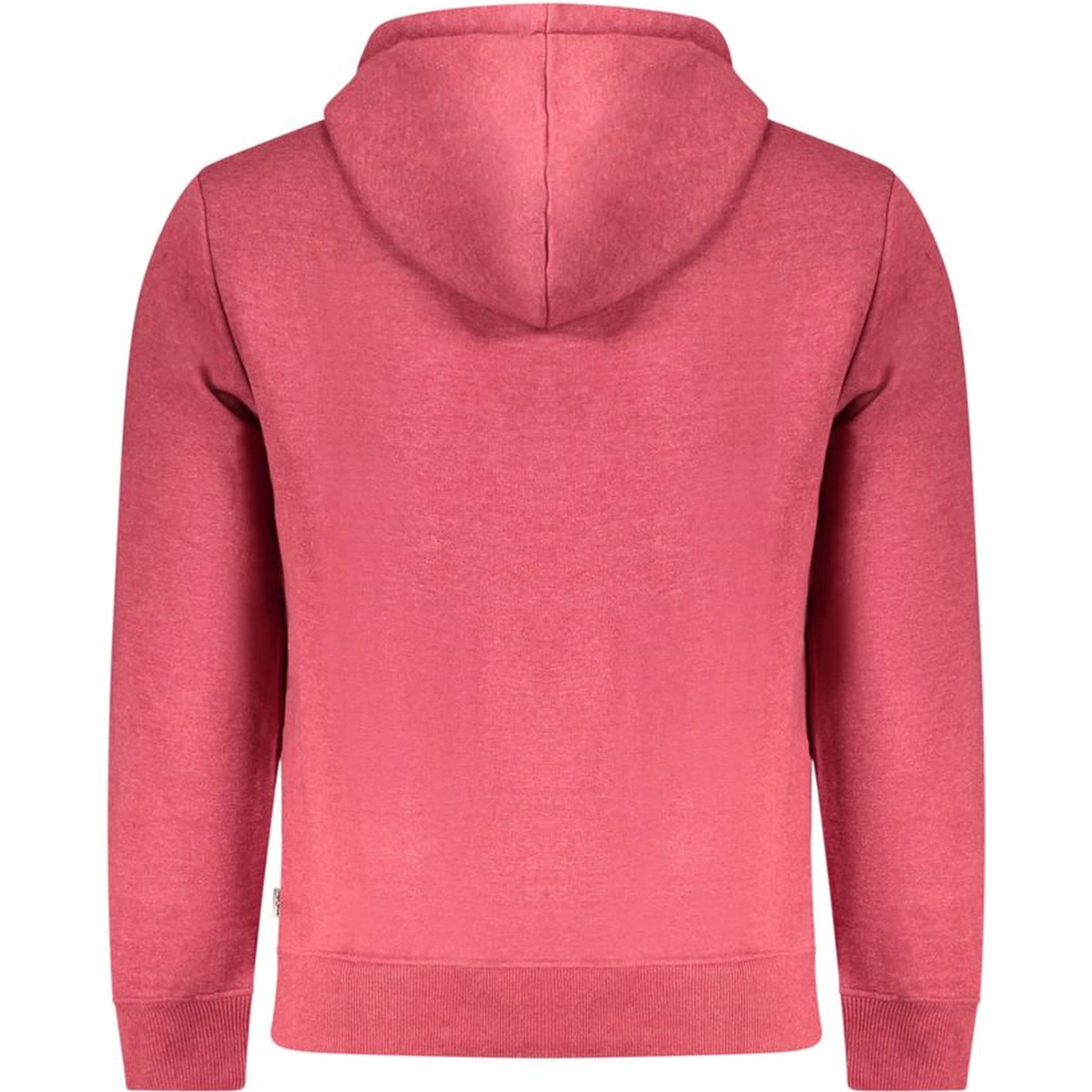Red Polyester Men's Sweatshirt