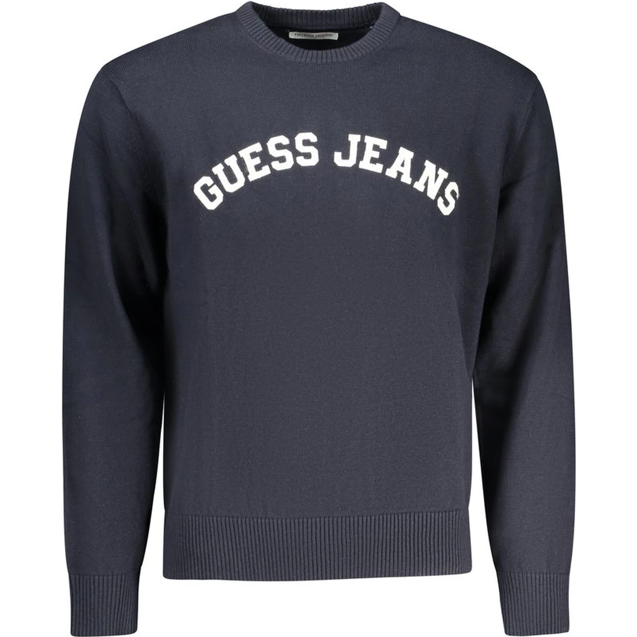 Blue Cotton Men's Sweater
