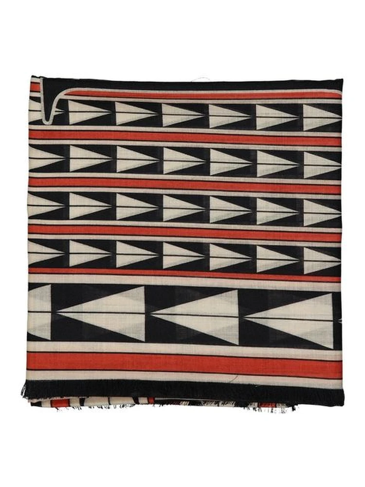Black Wool Scarf