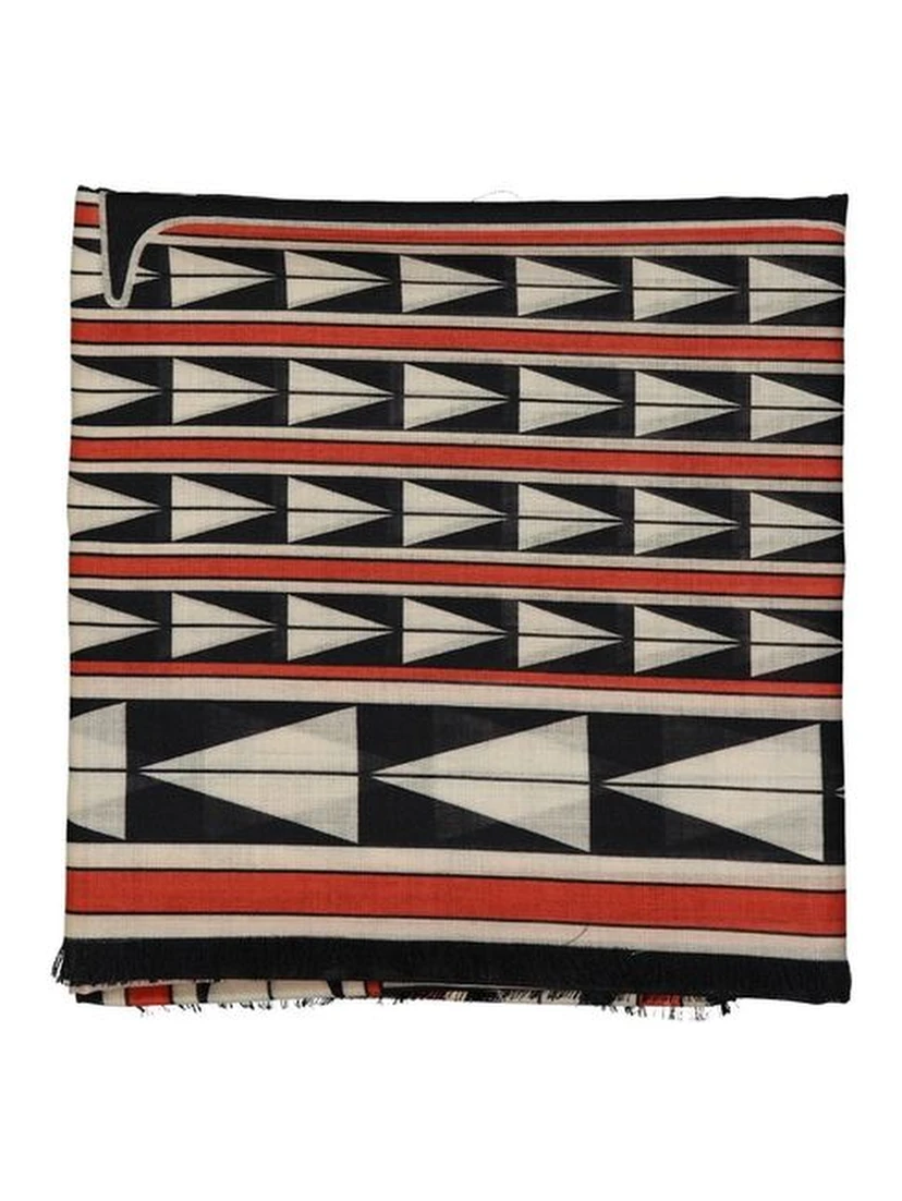 Black Wool Scarf