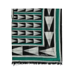 Bicolor Wool Scarf