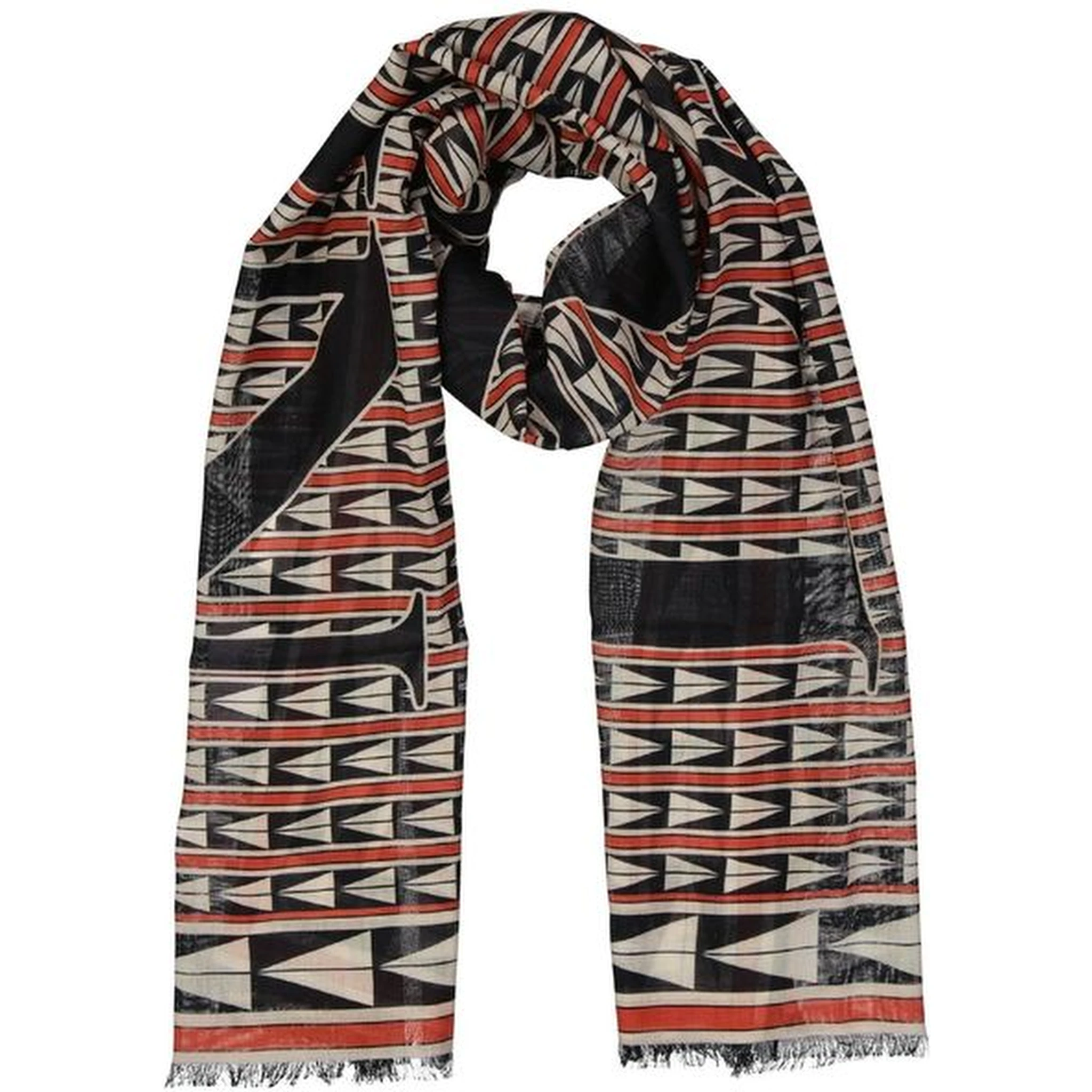 Black Wool Scarf