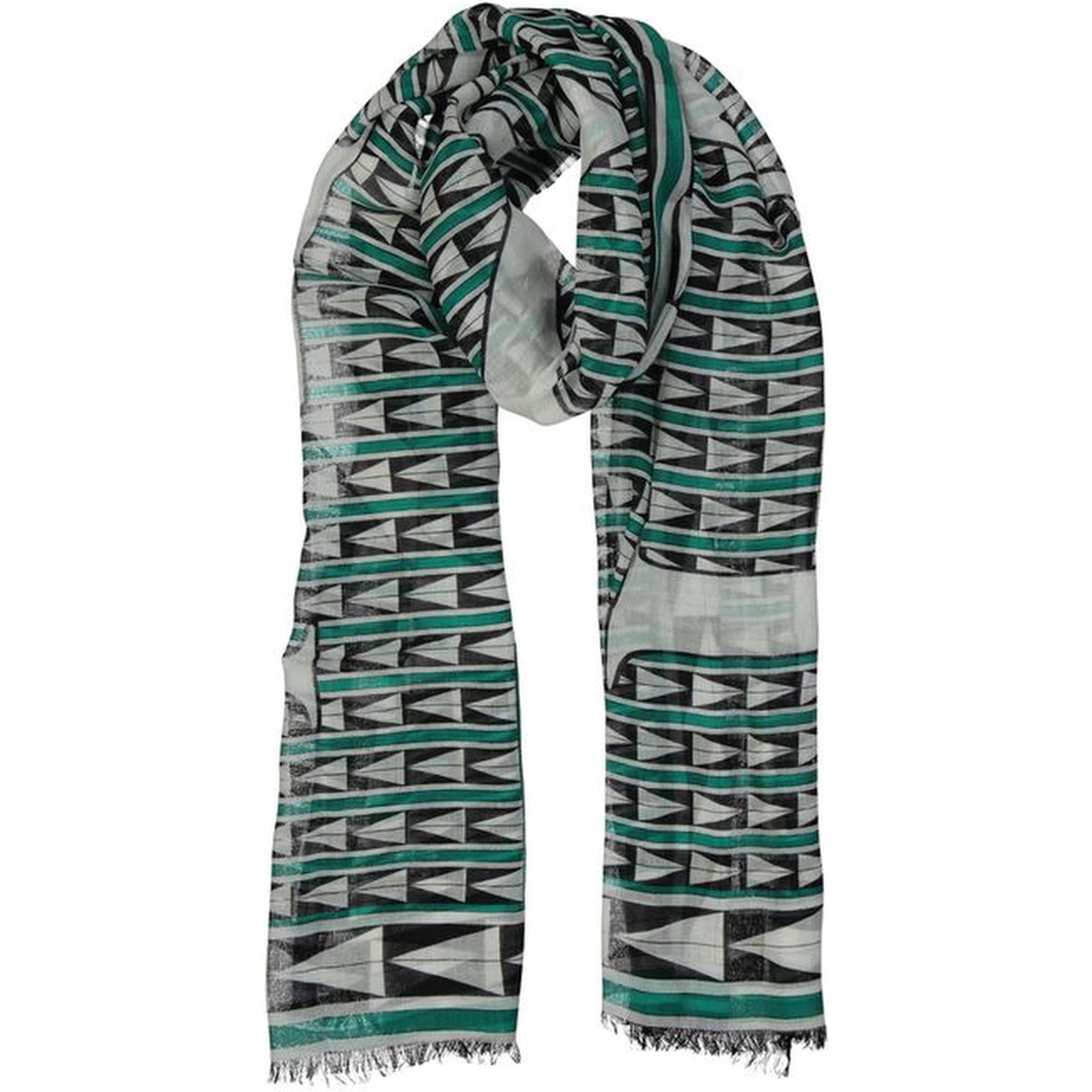 Bicolor Wool Scarf
