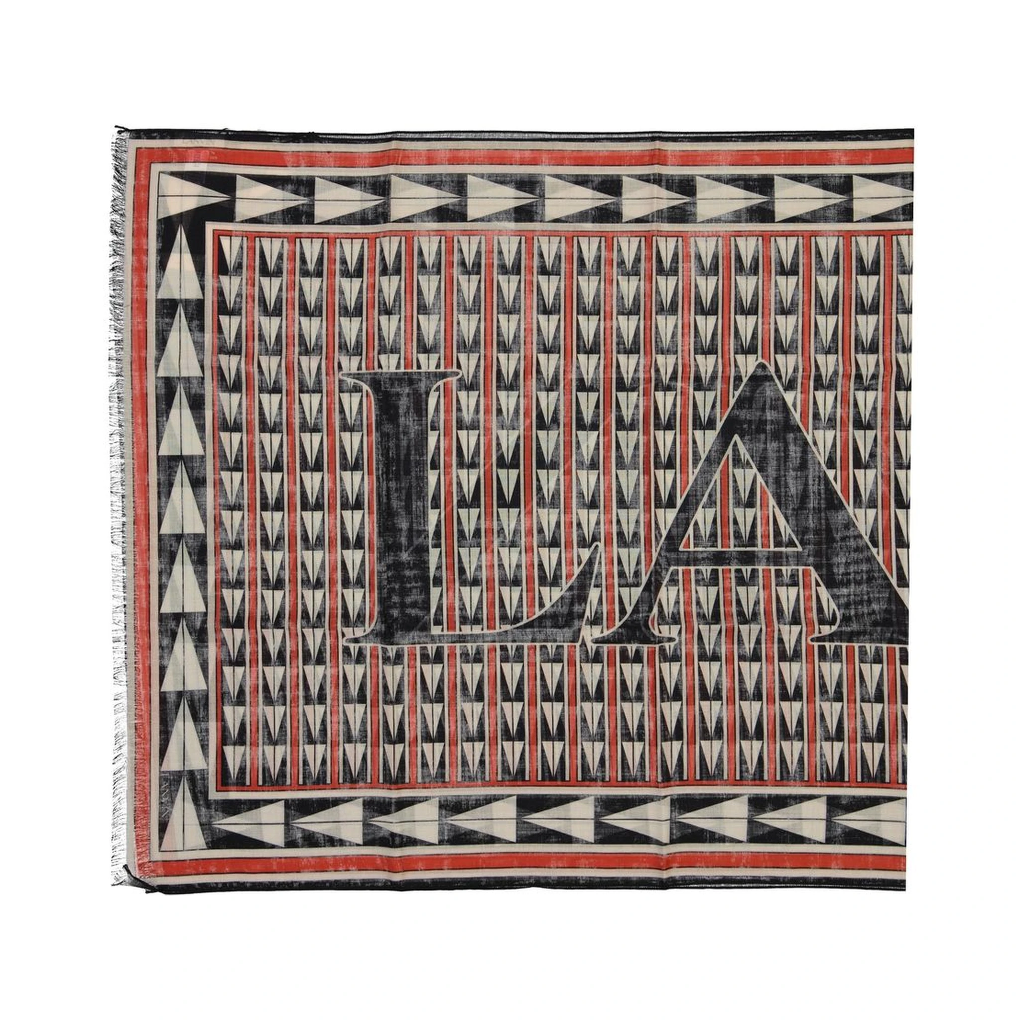 Black Wool Scarf