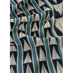 Blue Wool Scarf