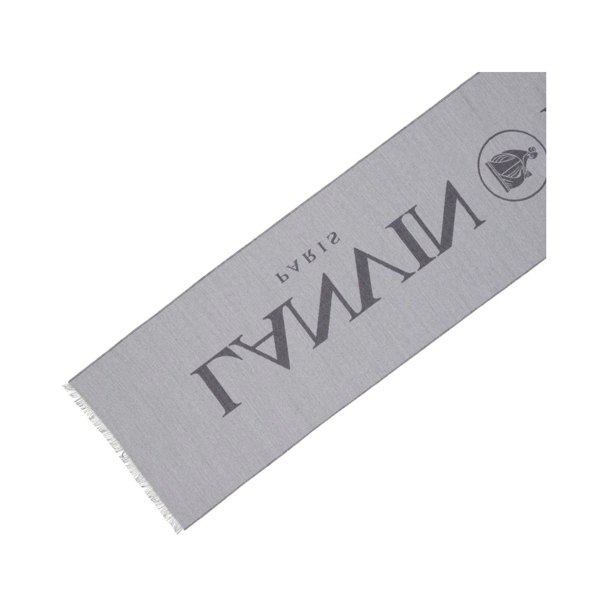 Gray Silk Scarf