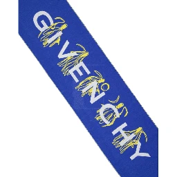 Blue Silk Scarf