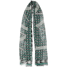 Bicolor Wool Scarf
