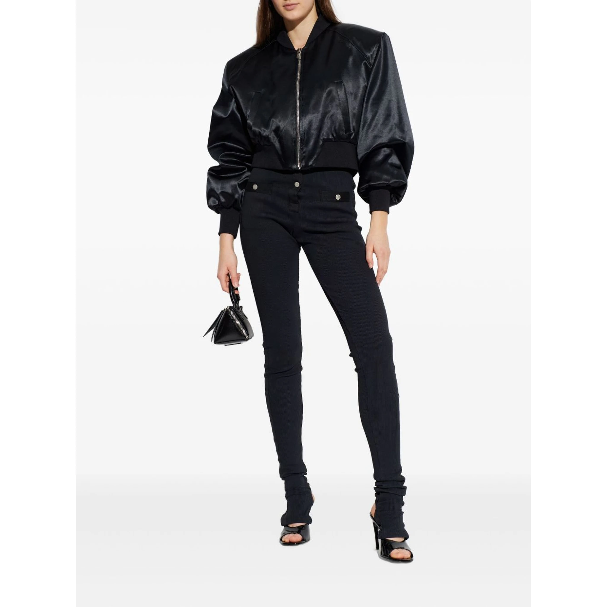 The Attico Jackets Black