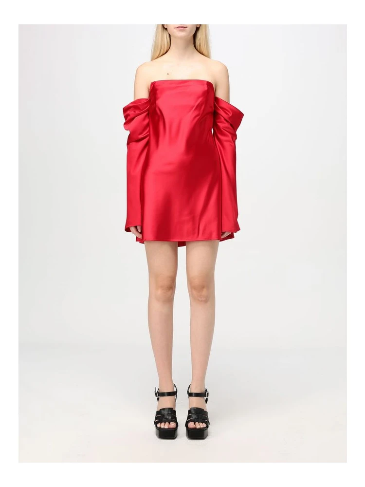 Multicolor Polyester Cocktail Dress