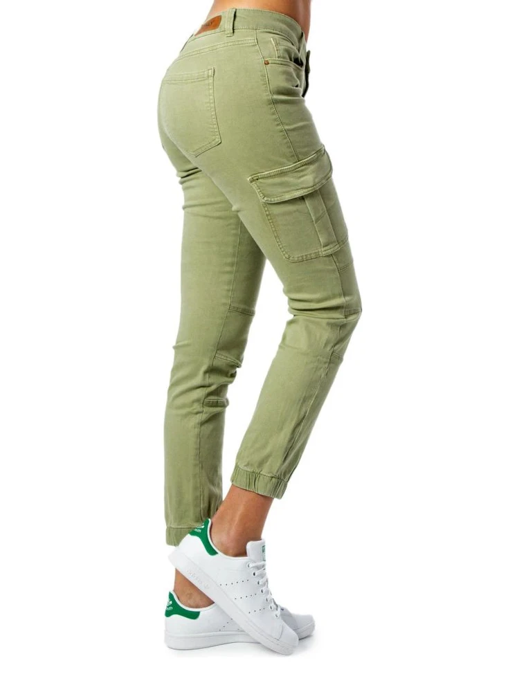Bicolor Cotton Cargo Pants alternative