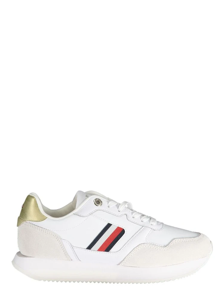 White Leather Women Sneaker