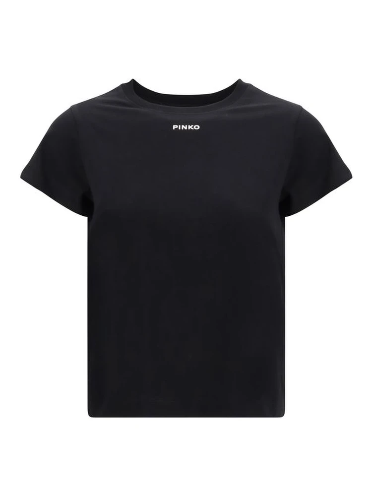 Black Cotton T-Shirt