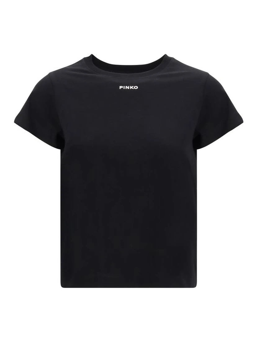 Black Cotton T-Shirt
