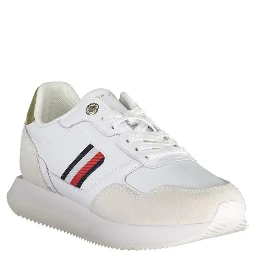 White Leather Women Sneaker