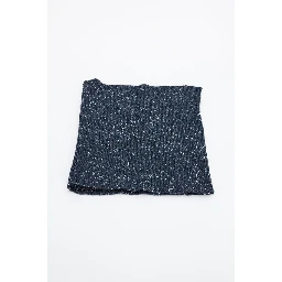 Blue Marabou Scarf