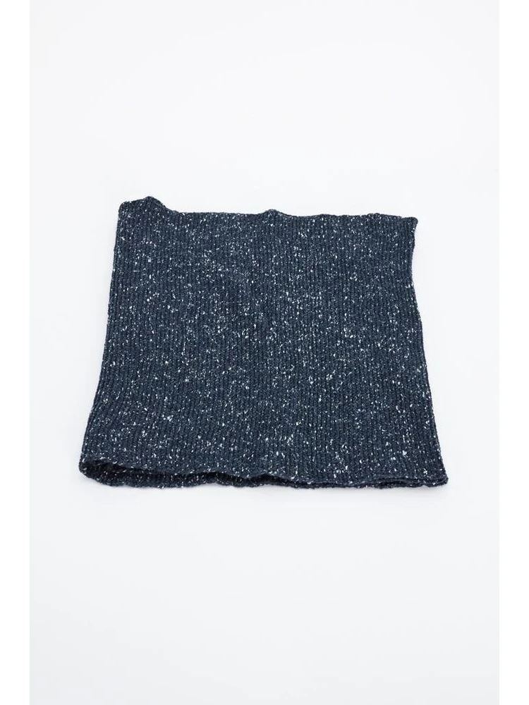 Blue Marabou Scarf