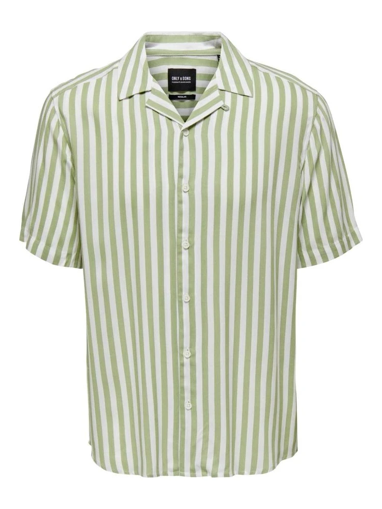 Bicolor Cotton Pattern Shirt