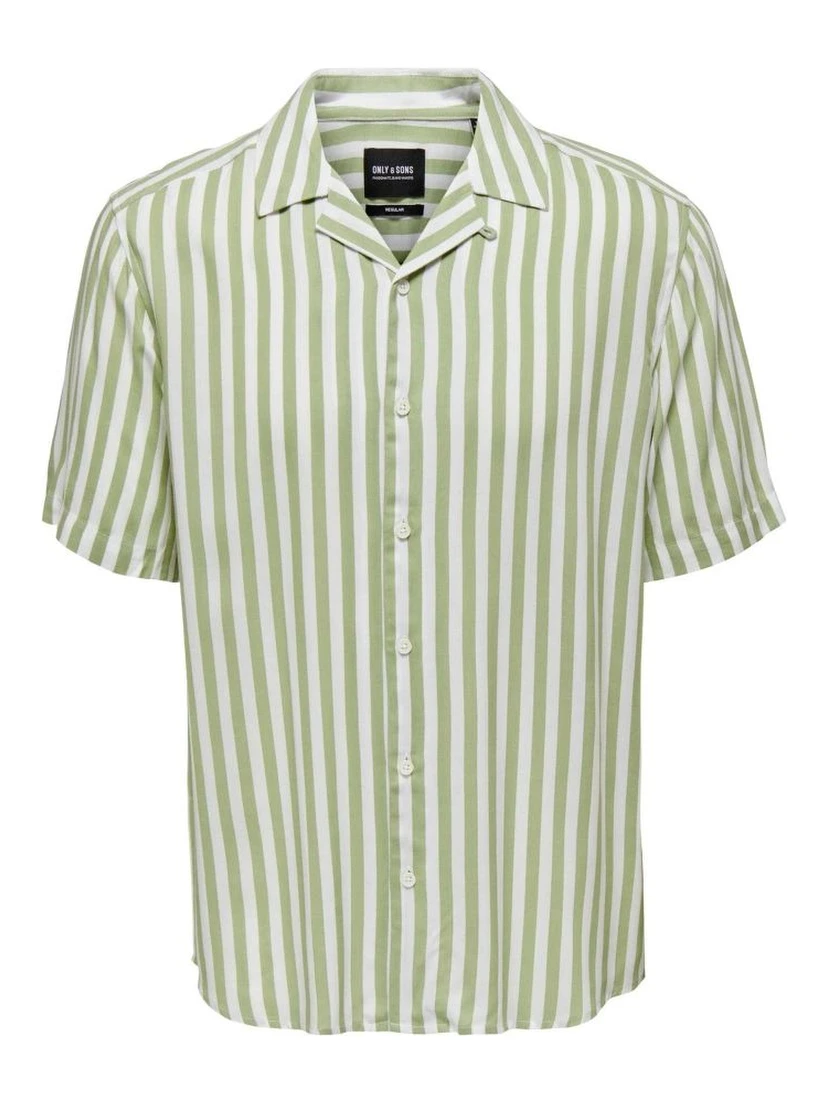 Bicolor Cotton Pattern Shirt