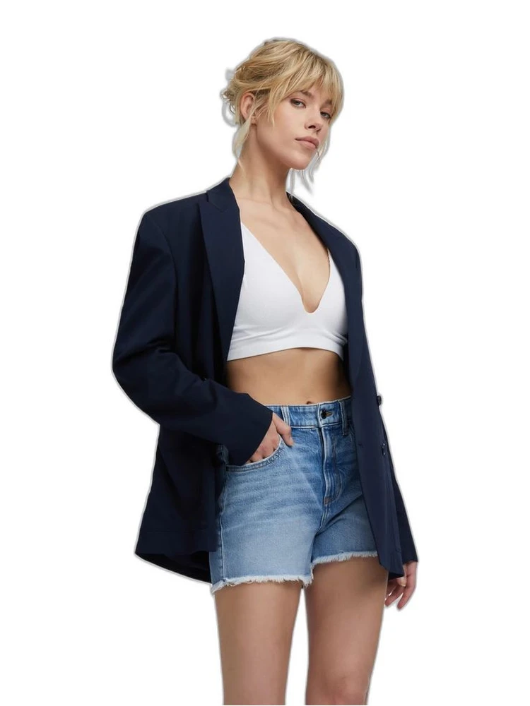 Blue Denim Shorts