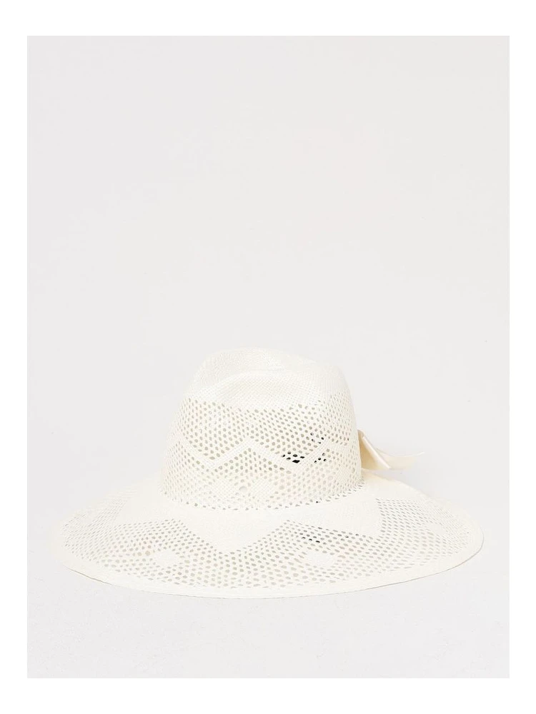 White Paper Straw Sunhat alternative