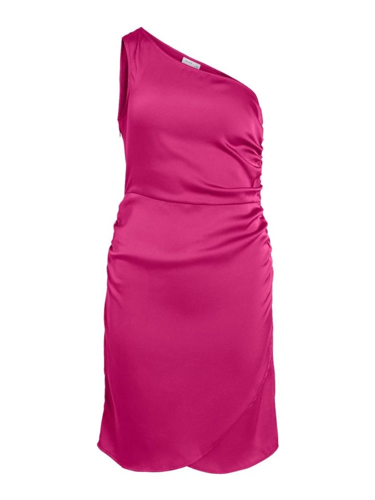 Fuchsia Polyester Casual Dress alternative
