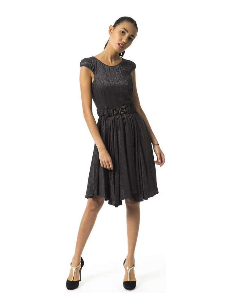 Gray Viscose Casual Dress alternative