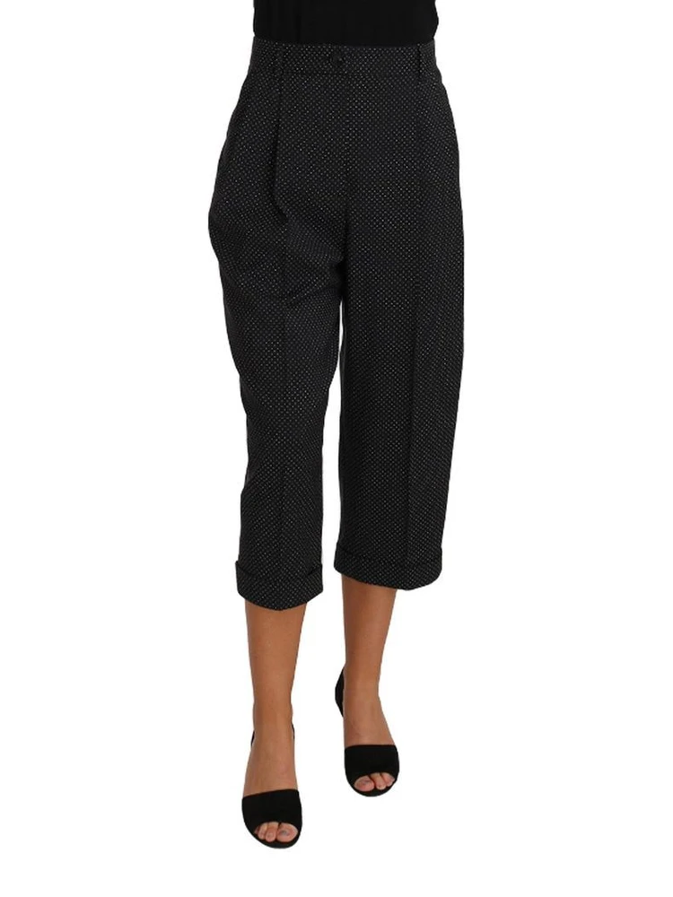 Black Cotton Pants