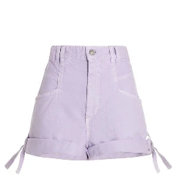 Multicolor Cotton Shorts