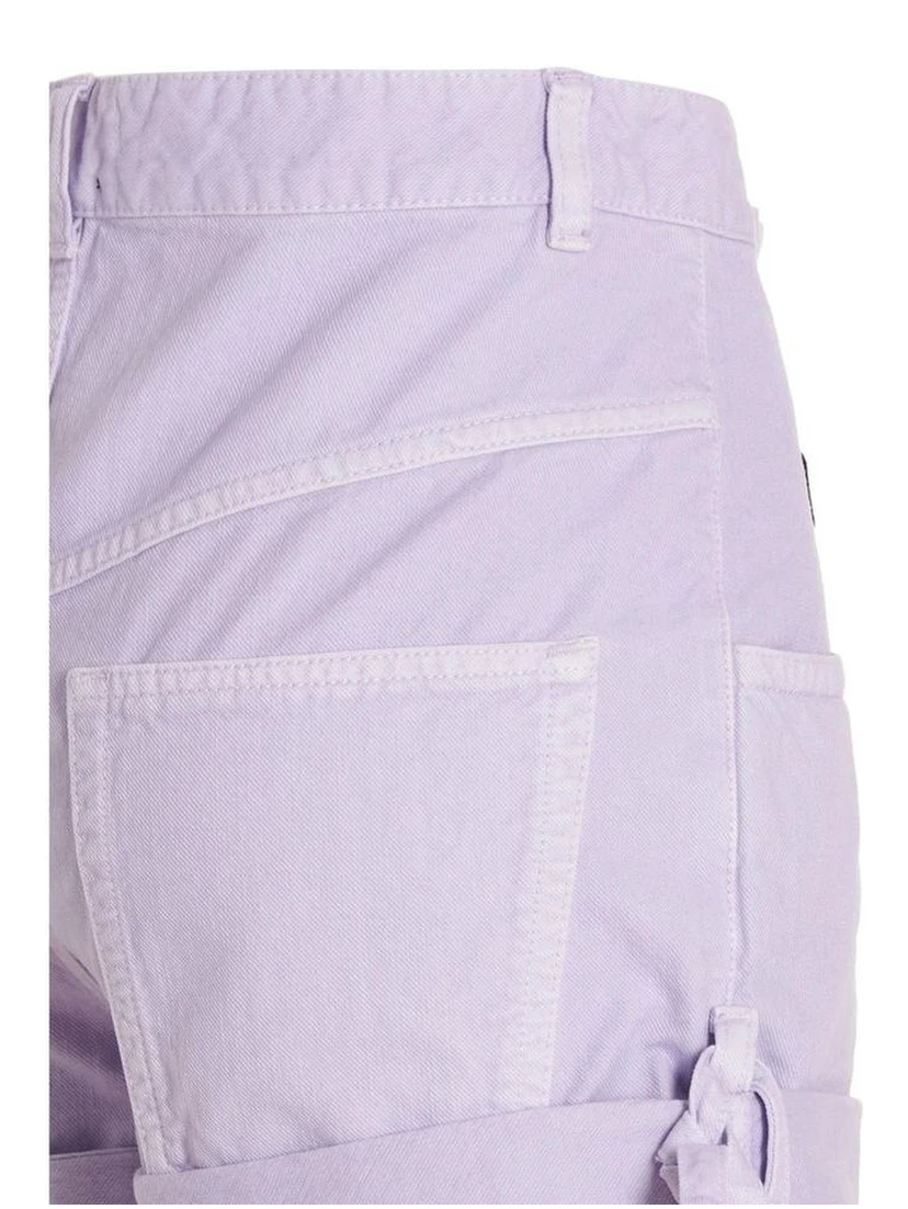 Multicolor Cotton Shorts