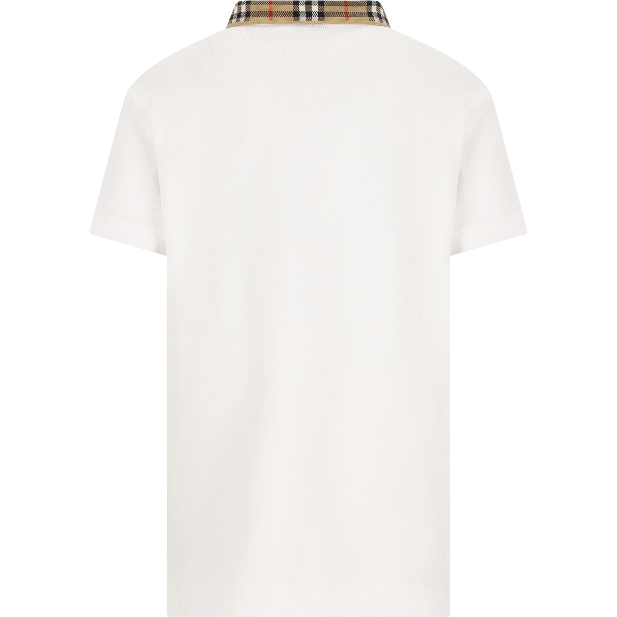 Burberry Kids T-shirts and Polos White