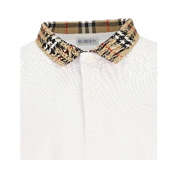 Burberry Kids T-shirts and Polos White