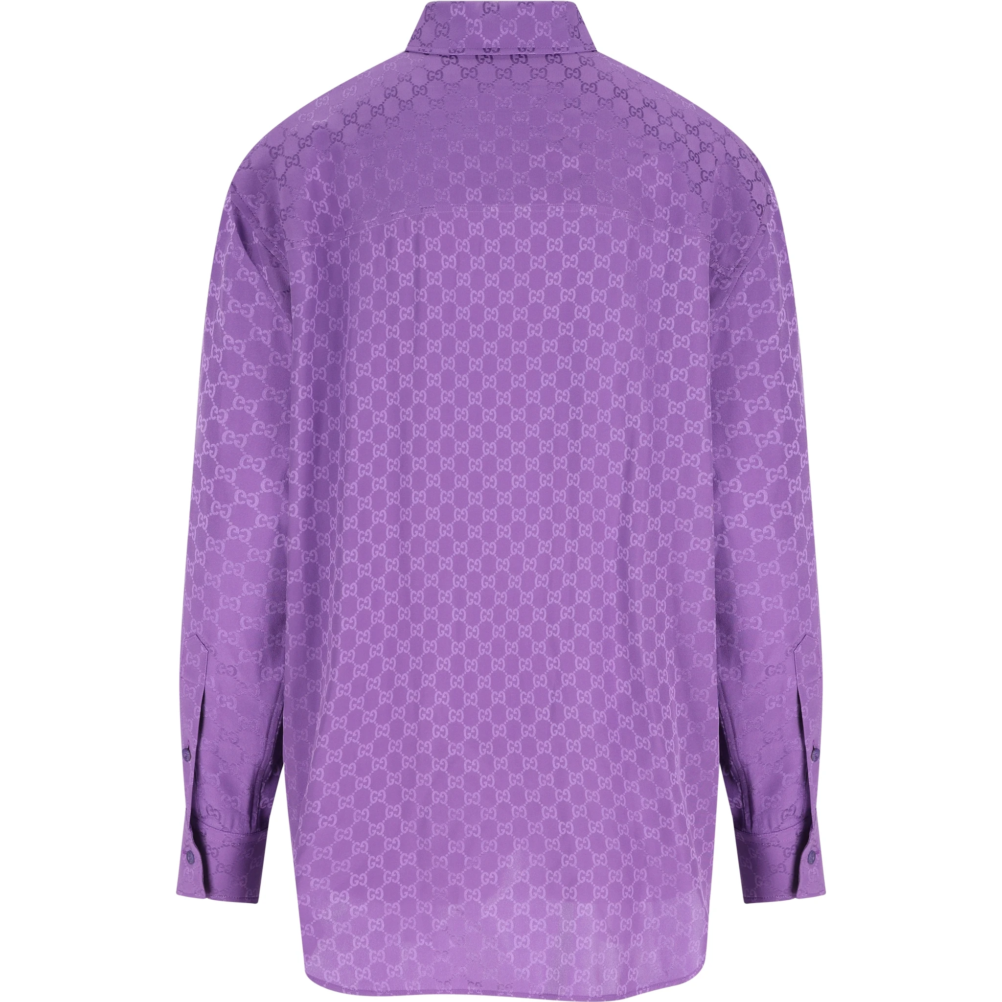 GG jacquard silk shirt