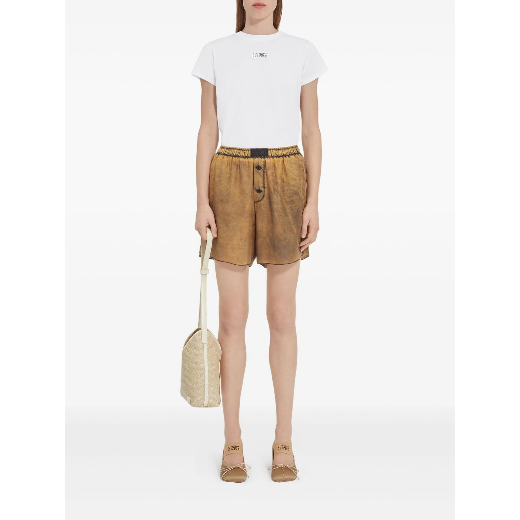 MM6 Maison Margiela T-shirts and Polos White