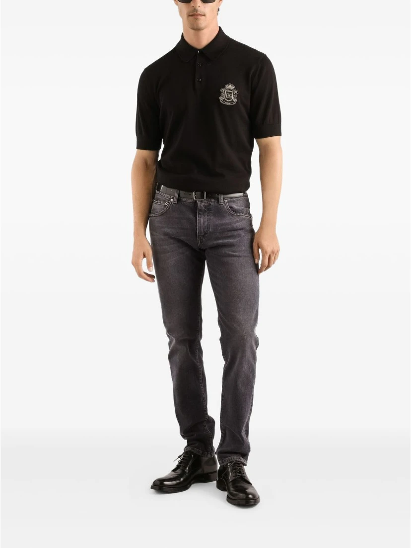 Dolce & Gabbana T-shirts and Polos Black