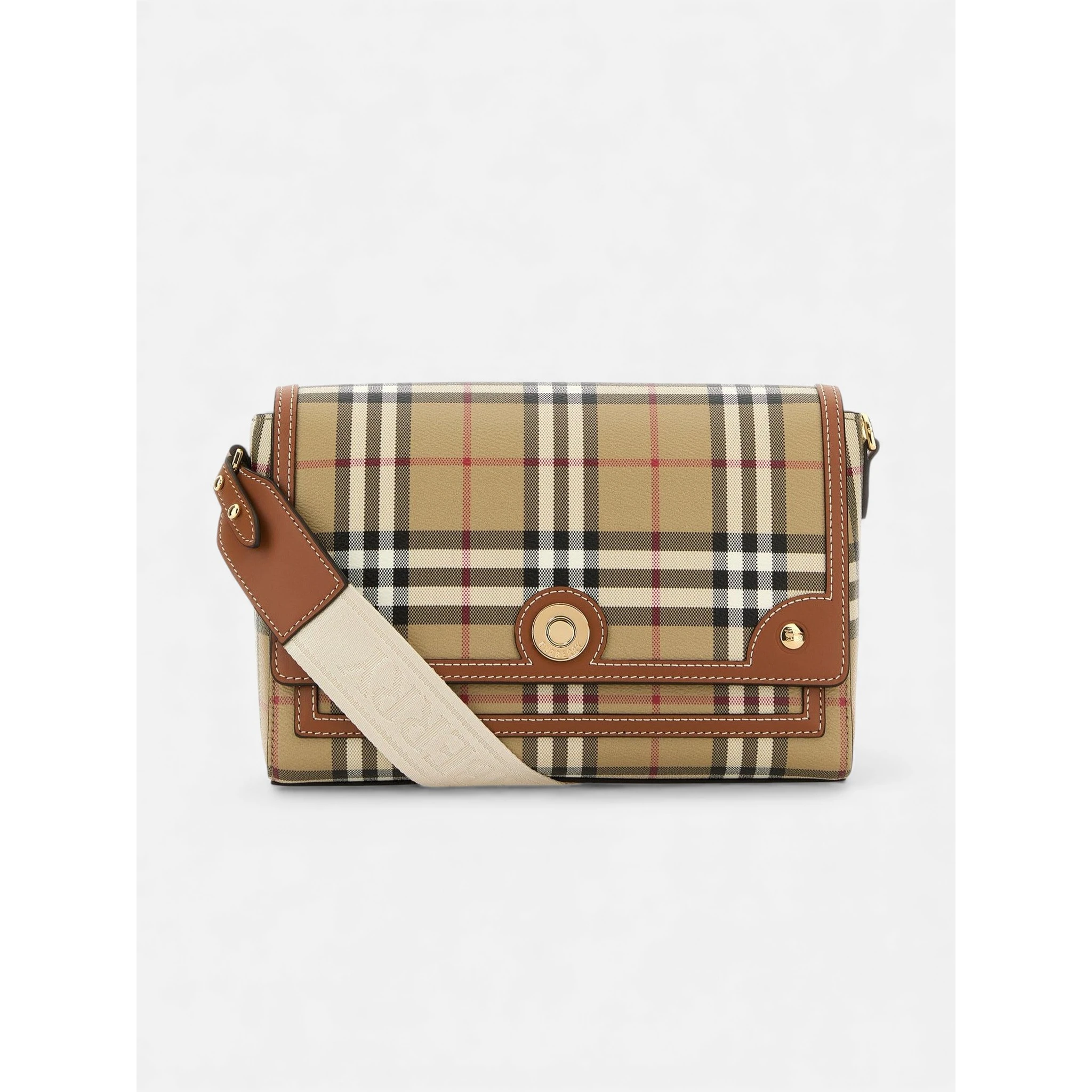 Note Check crossbody bag