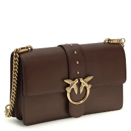 Brown Calf Leather Bos Taurus Shoulder Bag
