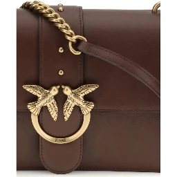 Brown Calf Leather Bos Taurus Shoulder Bag