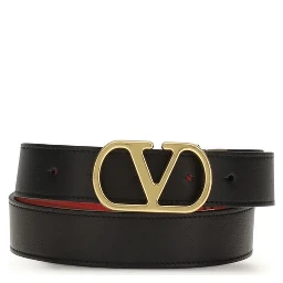 Black Calf Leather Bos Taurus Belt