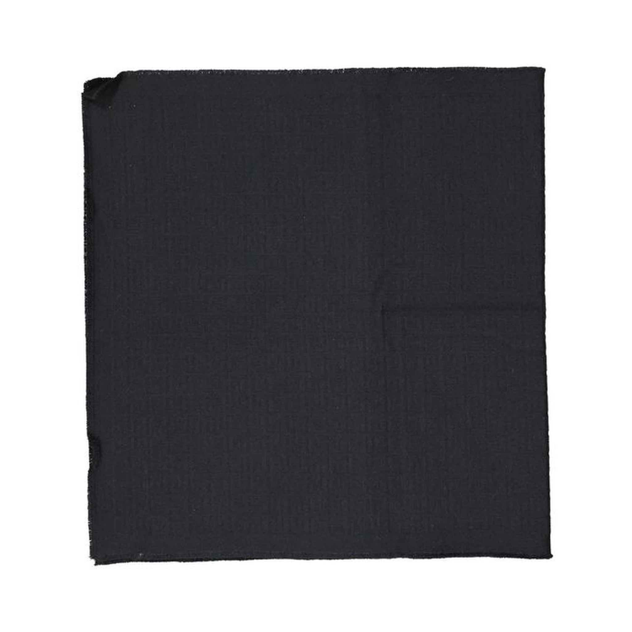 Black Virgin Wool Scarf