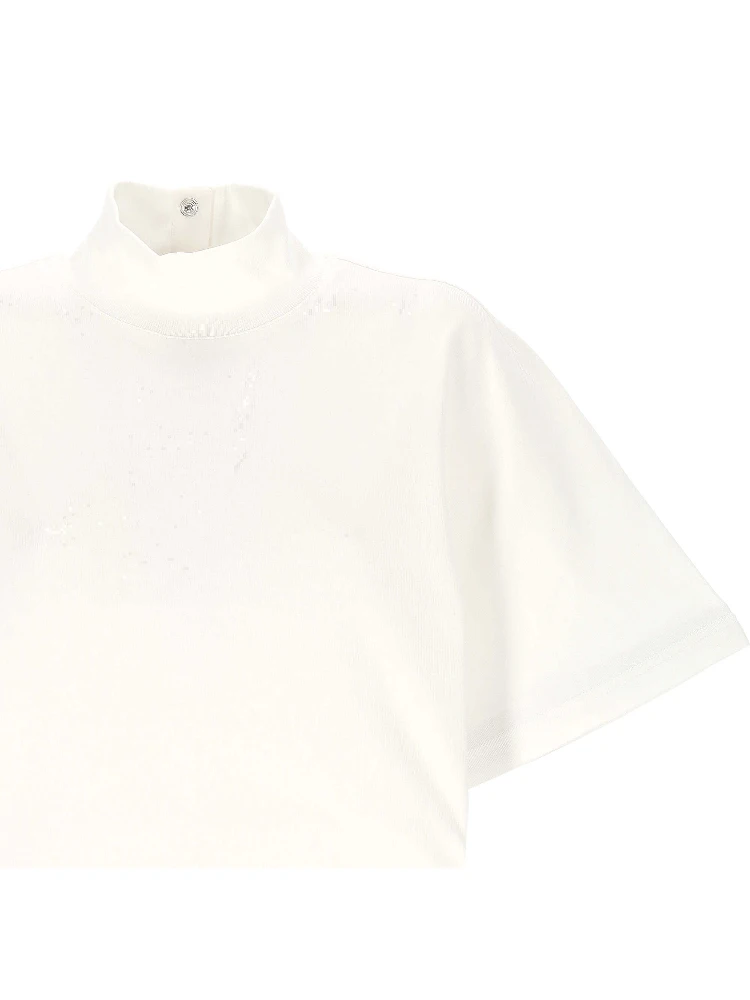 Alaia T-shirts and Polos White alternative