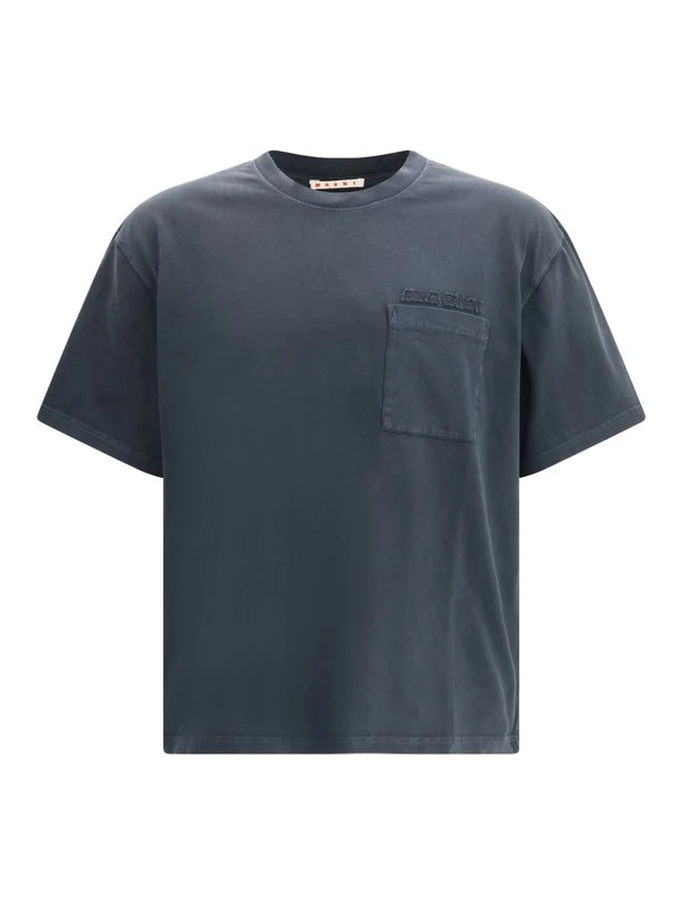 Black Cotton T-Shirt