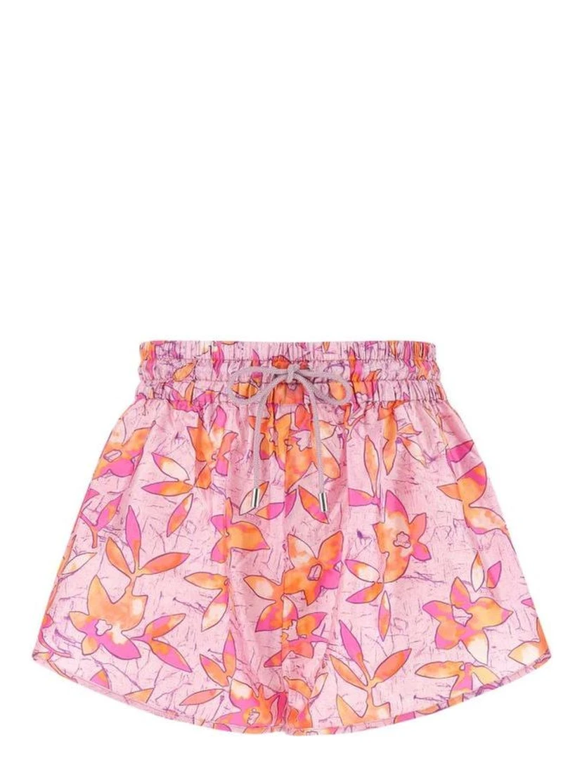 Multicolor Polyamide Short And Mini Shorts